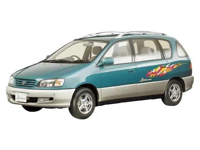 Toyota Ipsum 1996, минивэн, 1 поколение, SXM10 (05.1996 - 03.1998)