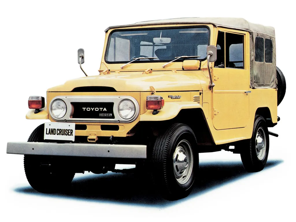 Toyota Land Cruiser 1960, открытый кузов, 5 поколение, 40 (01.1960 - 10.1984)
