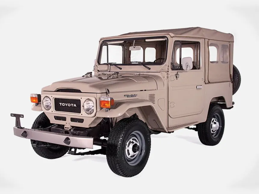 Toyota Land Cruiser 3-й рестайлинг 1979, открытый кузов, 5 поколение, 40 (02.1979 - 10.1984)