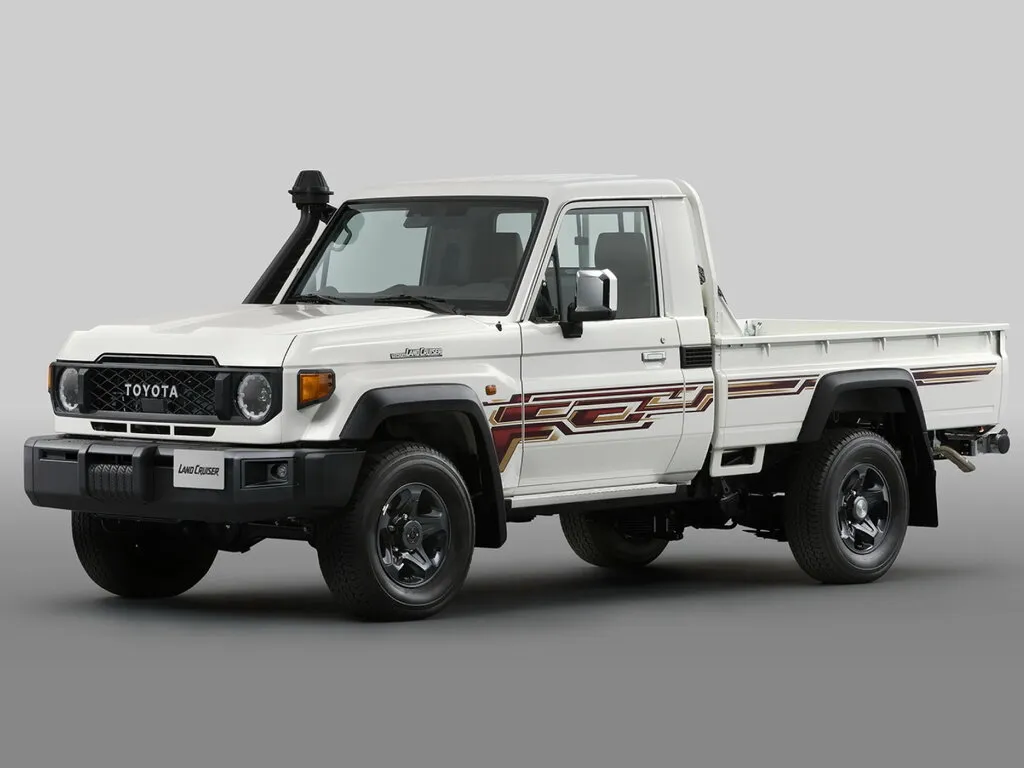 Toyota Land Cruiser 4-й рестайлинг 2023, пикап, 8 поколение, J70 (08.2023 - н.в.)