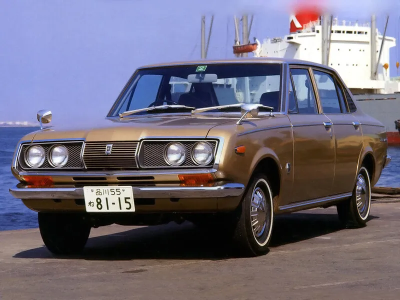 Toyota Mark II 2-й рестайлинг 1971, седан, 1 поколение, T60 (02.1971 - 12.1971)
