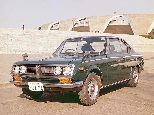 Toyota Mark II рестайлинг 1970, купе, 1 поколение, T70 (02.1970 - 01.1971)