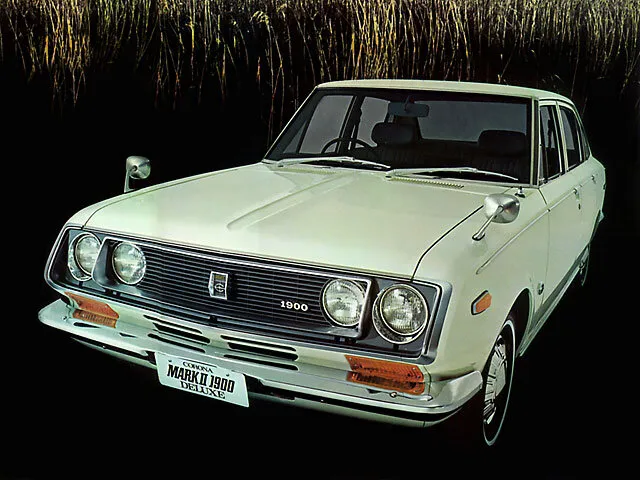 Toyota Mark II рестайлинг 1970, седан, 1 поколение, T60 (02.1970 - 01.1971)