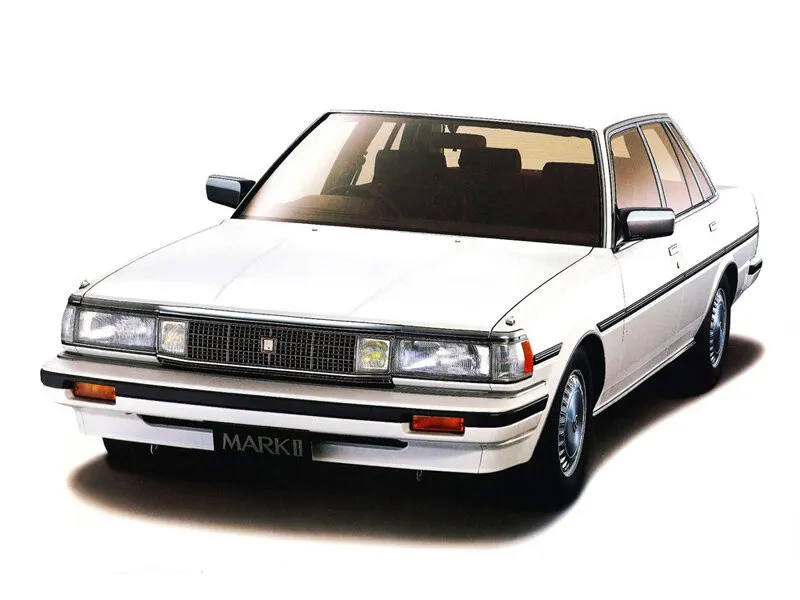Toyota Mark II рестайлинг 1986, седан, 5 поколение, X70 (08.1986 - 07.1988)