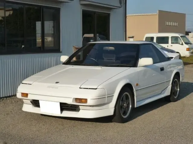 Toyota MR2 рестайлинг 1986, купе, 1 поколение, W10 (08.1986 - 09.1989)
