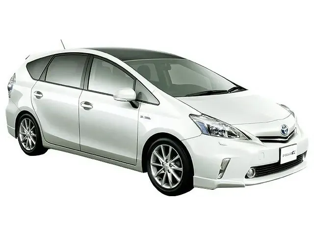 Toyota Prius Alpha 2011, минивэн, 1 поколение, XW40 (05.2011 - 10.2014)