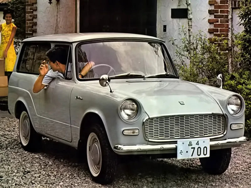 Toyota Publica 1962, универсал, 1 поколение, P10 (06.1962 - 04.1969)