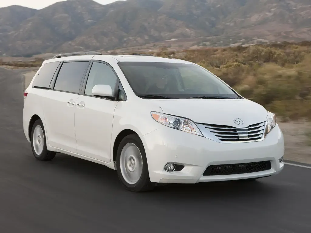 Toyota Sienna 2010, минивэн, 3 поколение, XL30 (01.2010 - 09.2014)