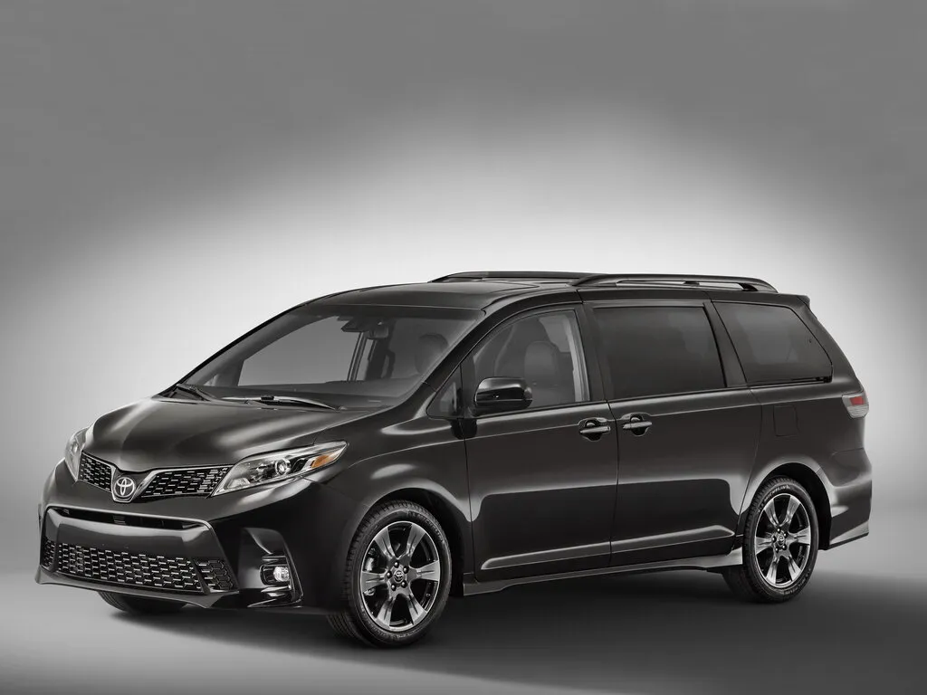 Toyota Sienna 2-й рестайлинг 2017, минивэн, 3 поколение, XL30 (03.2017 - 05.2020)