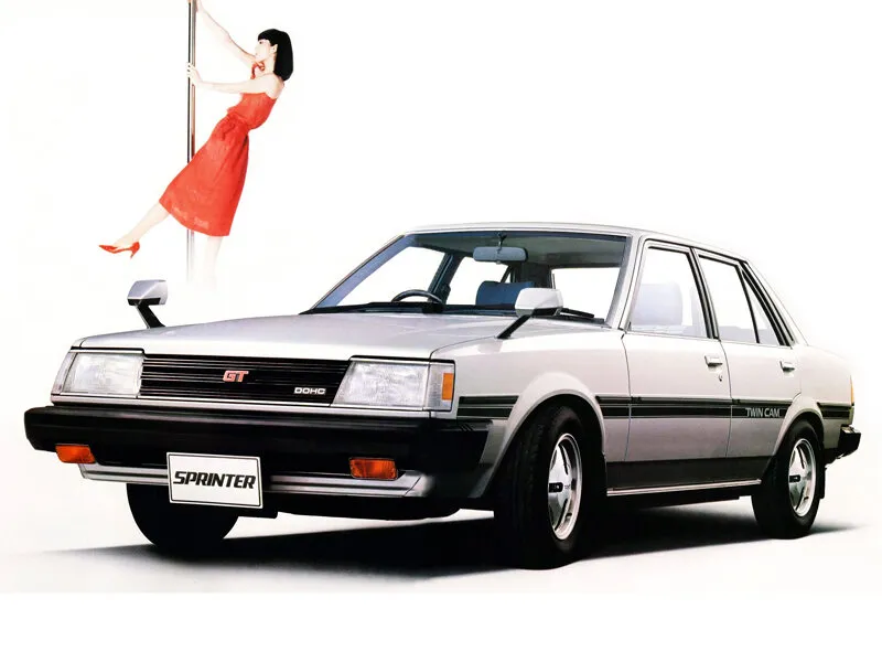 Toyota Sprinter рестайлинг 1981, седан, 4 поколение, E70 (08.1981 - 04.1983)