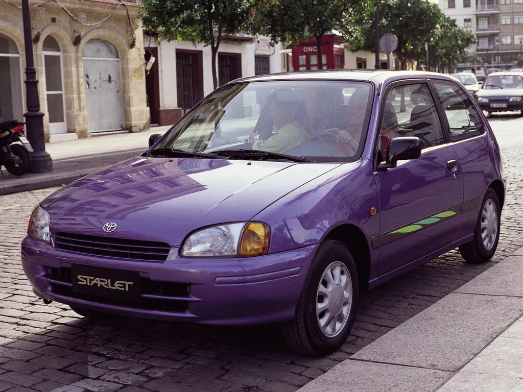 Toyota Starlet 1996, хэтчбек 3 дв., 5 поколение, P90 (01.1996 - 08.1999)