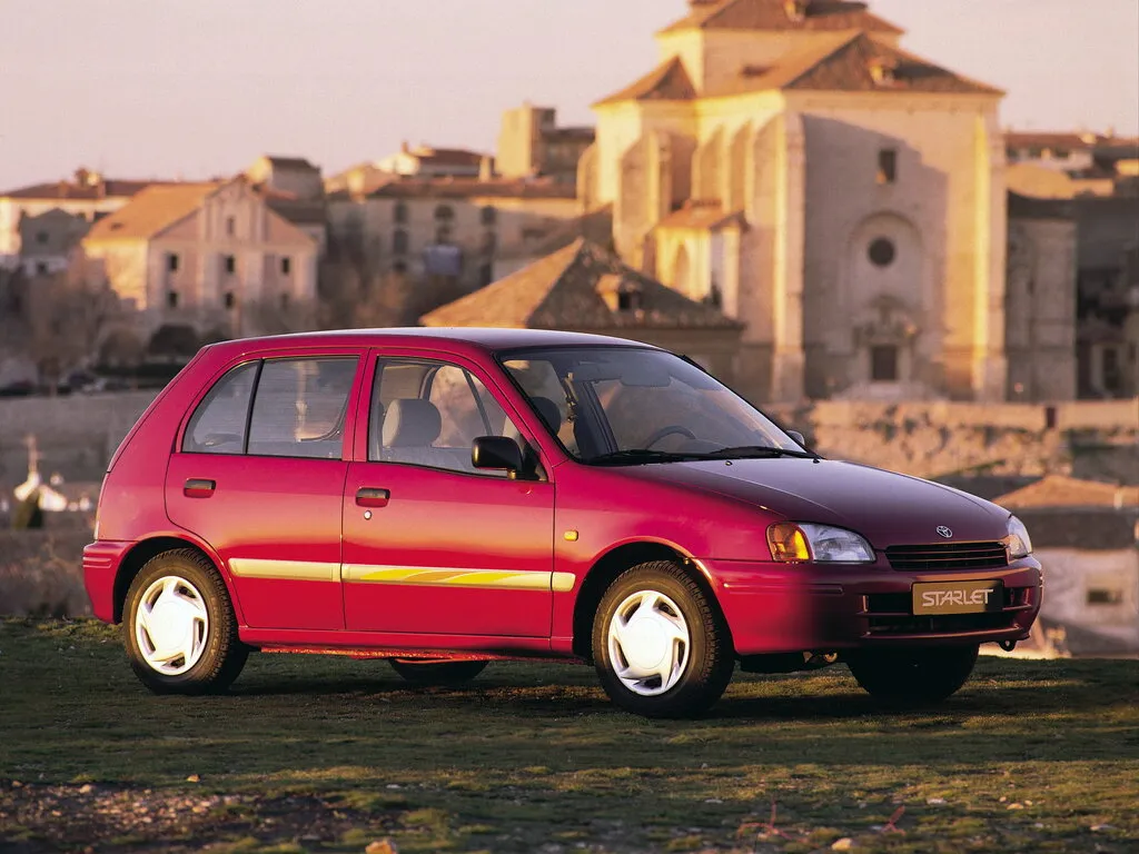 Toyota Starlet 1996, хэтчбек 5 дв., 5 поколение, P90 (01.1996 - 08.1999)