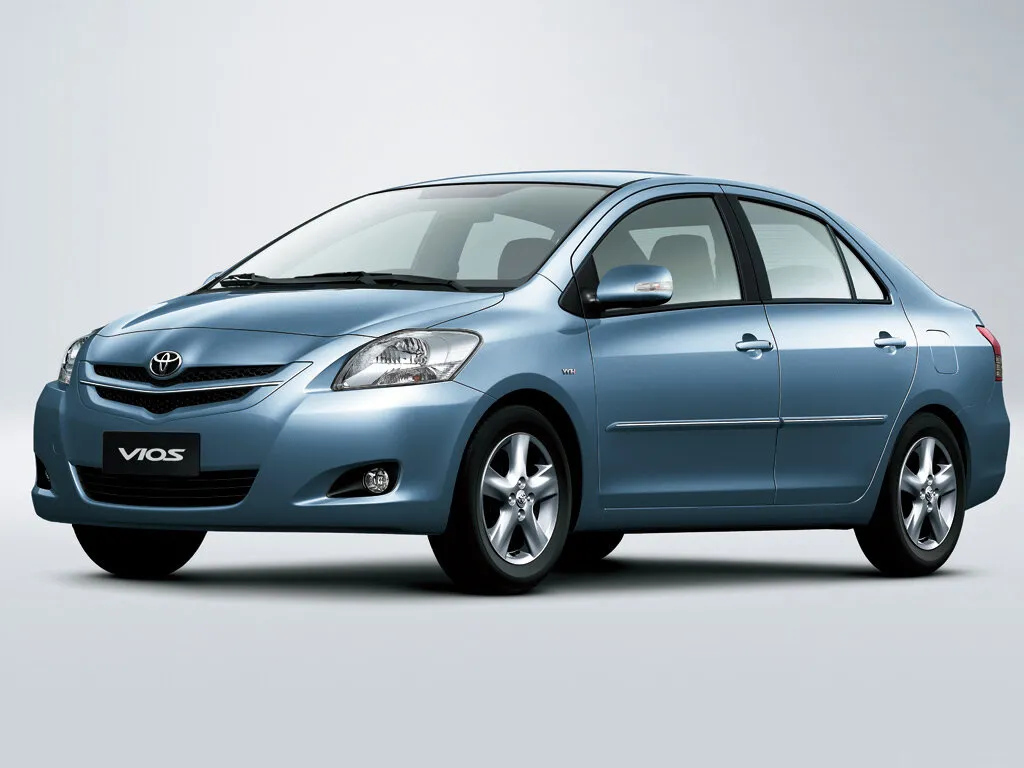 Toyota Vios 2007, седан, 2 поколение, XP90 (02.2007 - 04.2010)