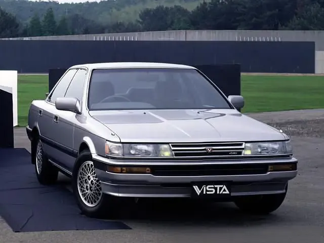 Toyota Vista рестайлинг 1988, седан, 2 поколение, V20 (08.1988 - 07.1990)