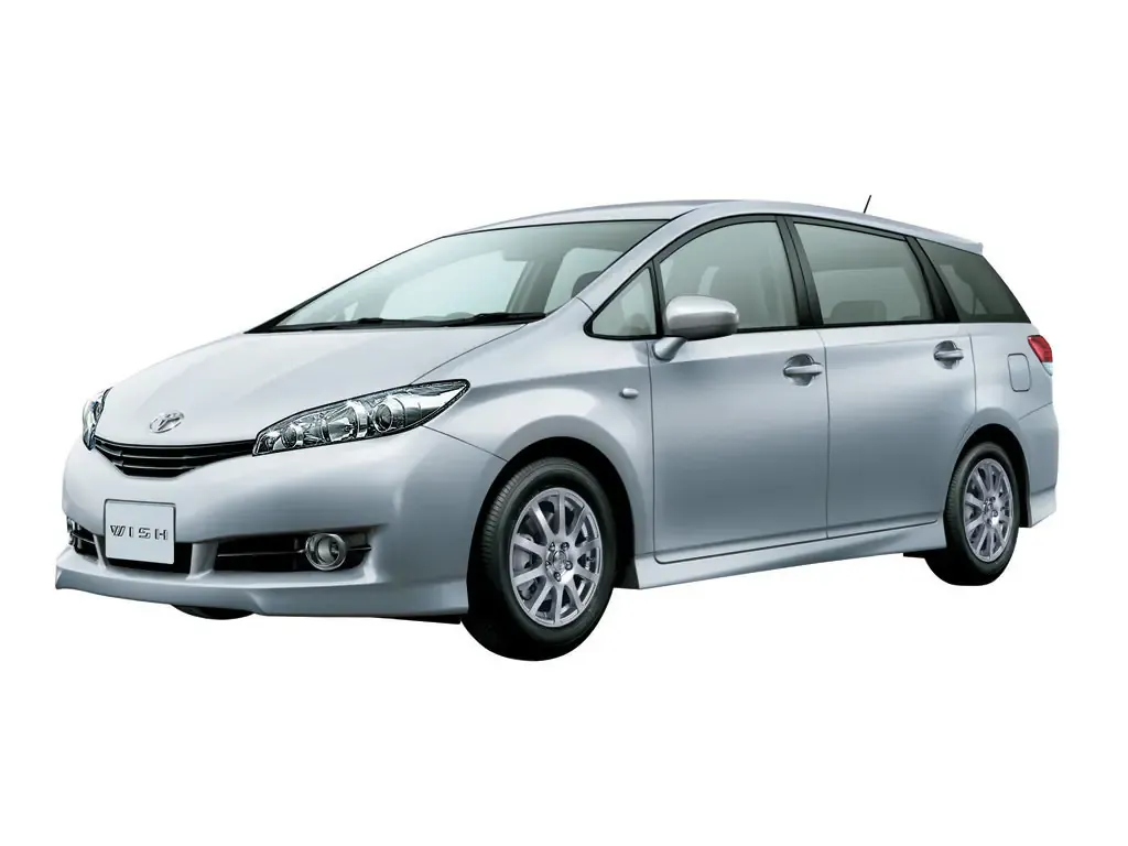 Toyota Wish 2009, минивэн, 2 поколение, XE20 (04.2009 - 03.2012)