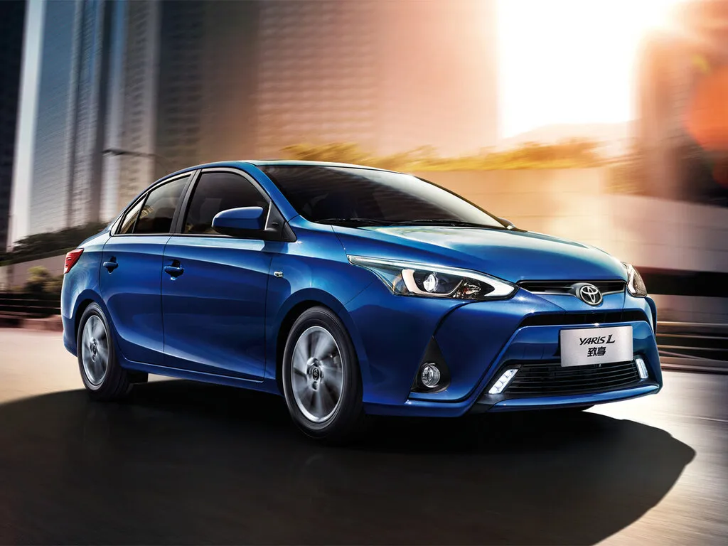 Toyota Yaris рестайлинг 2017, седан, 3 поколение, XP150 (08.2017 - н.в.)