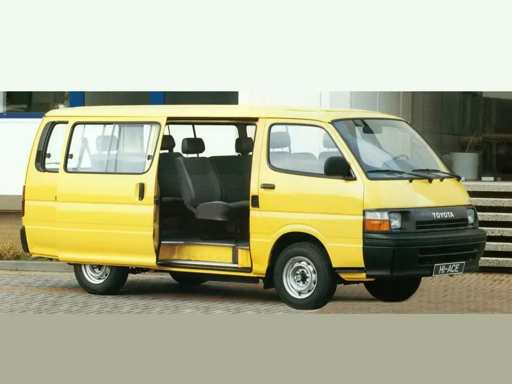 Toyota Hiace 1989, автобус, 4 поколение, H100 (01.1989 - 07.1998)