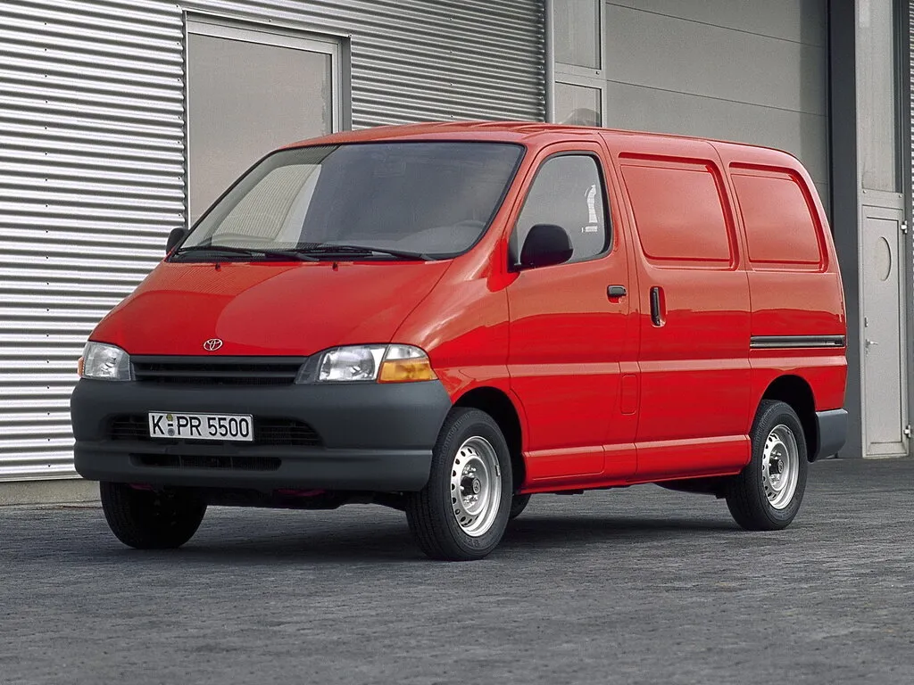 Toyota Hiace 1995, цельнометаллический фургон, 5 поколение, XH10 (08.1995 - 08.2006)