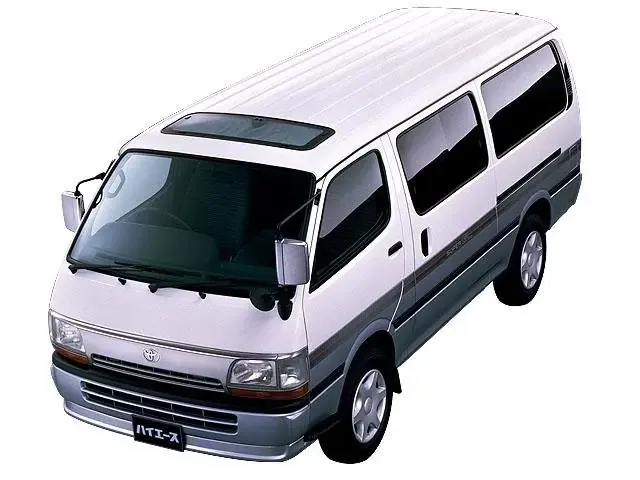 Toyota Hiace рестайлинг 1993, цельнометаллический фургон, 4 поколение, H100 (08.1993 - 07.1998)