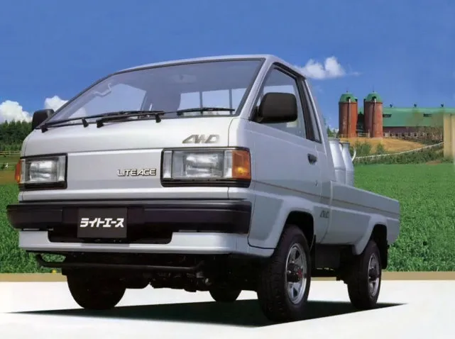 Toyota Lite Ace Truck 1986, бортовой грузовик, 3 поколение, M50, M60 (10.1986 - 05.1999)