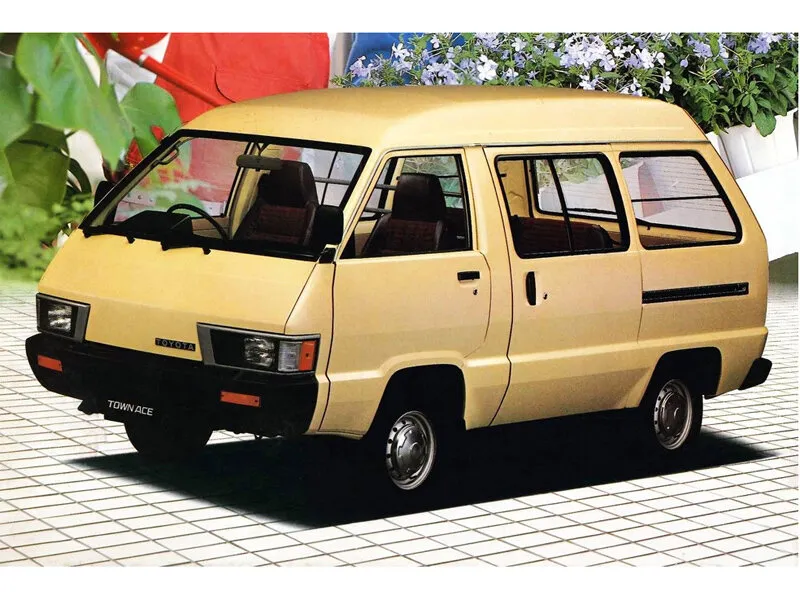 Toyota Town Ace 1982, цельнометаллический фургон, 2 поколение, R20 (11.1982 - 07.1985)