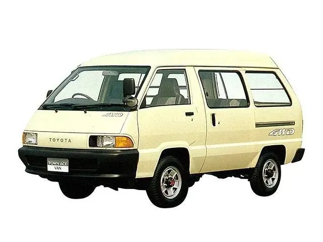 Toyota Town Ace 2-й рестайлинг 1988, цельнометаллический фургон, 2 поколение, R20, R30 (08.1988 - 12.1991)
