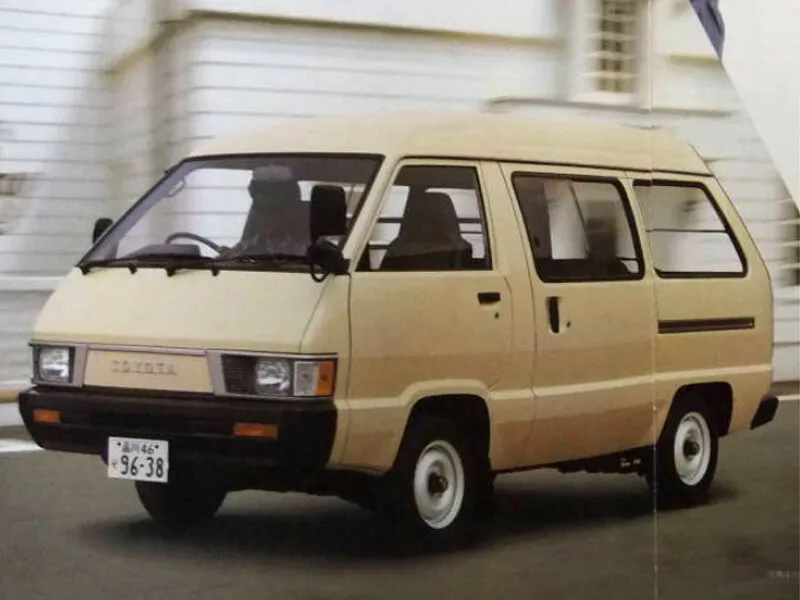 Toyota Town Ace рестайлинг 1985, цельнометаллический фургон, 2 поколение, R20, R30 (08.1985 - 07.1988)