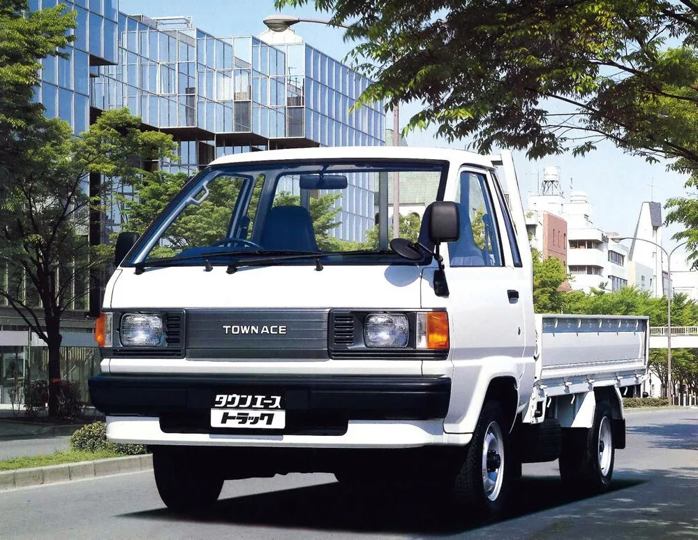 Toyota Town Ace Truck 1986, бортовой грузовик, 2 поколение (10.1986 - 05.1999)