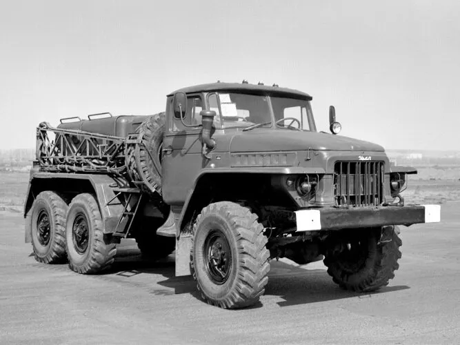 Урал 375 рестайлинг 1964, шасси, 1 поколение (01.1964 - 01.1982)