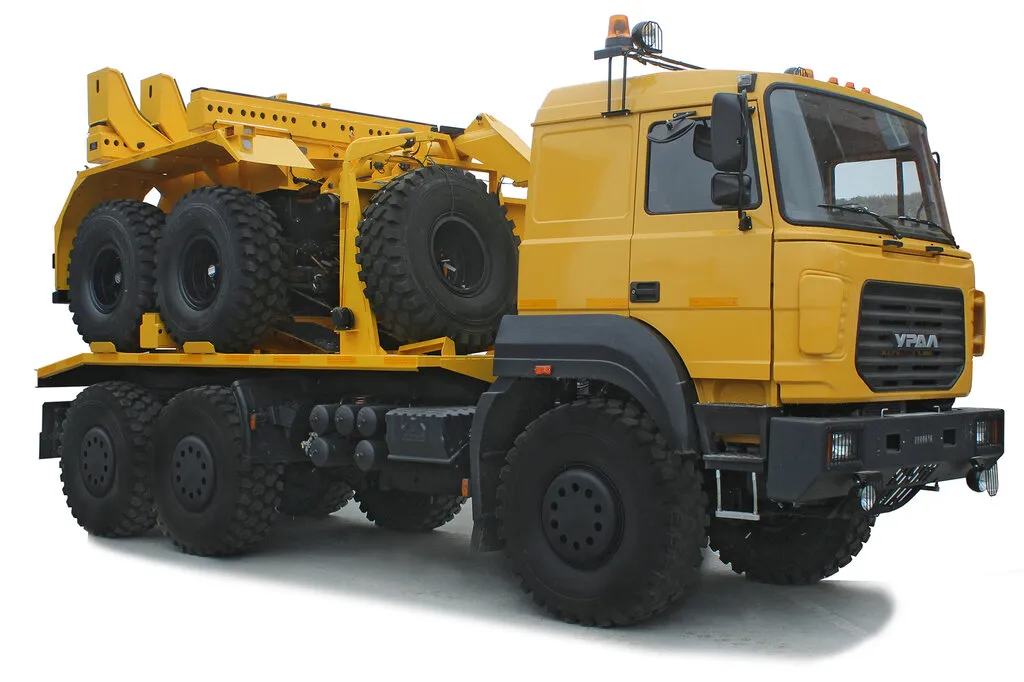 Урал 6370 рестайлинг 2015, шасси, 1 поколение (06.2015 - н.в.)