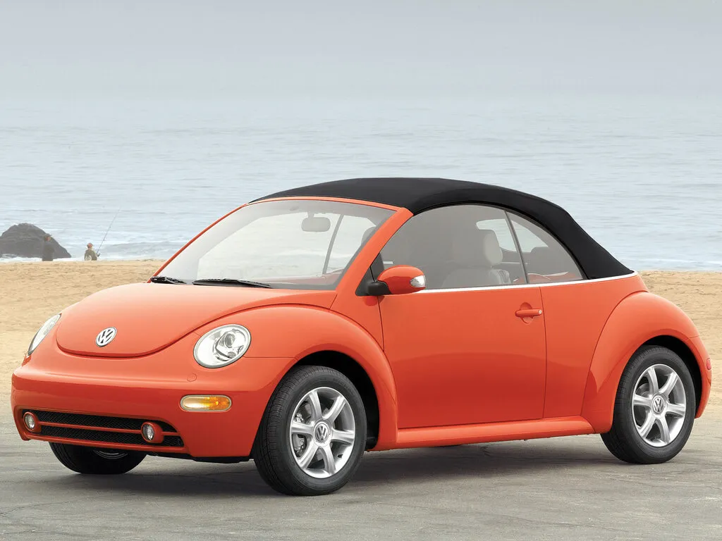 Volkswagen Beetle 2002, открытый кузов, 1 поколение, A4 (10.2002 - 08.2005)