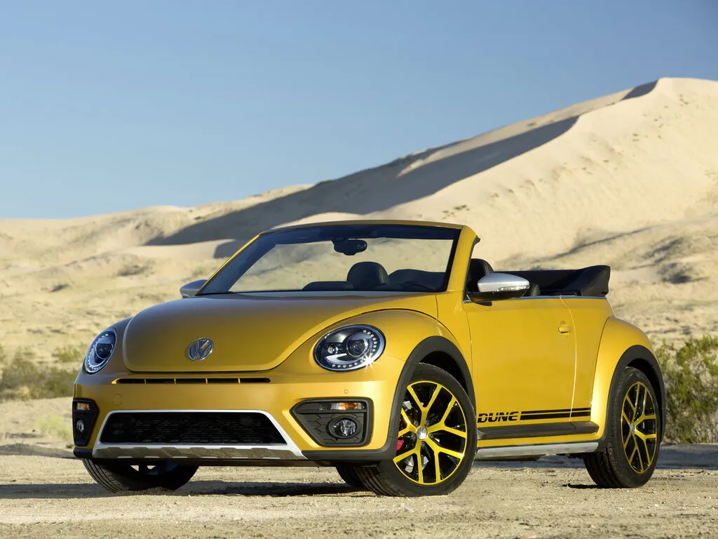 Volkswagen Beetle рестайлинг 2016, открытый кузов, 2 поколение, A5 (03.2016 - 11.2019)