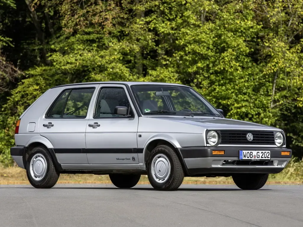 Volkswagen Golf рестайлинг 1987, хэтчбек 5 дв., 2 поколение, Mk2 (08.1987 - 01.1992)