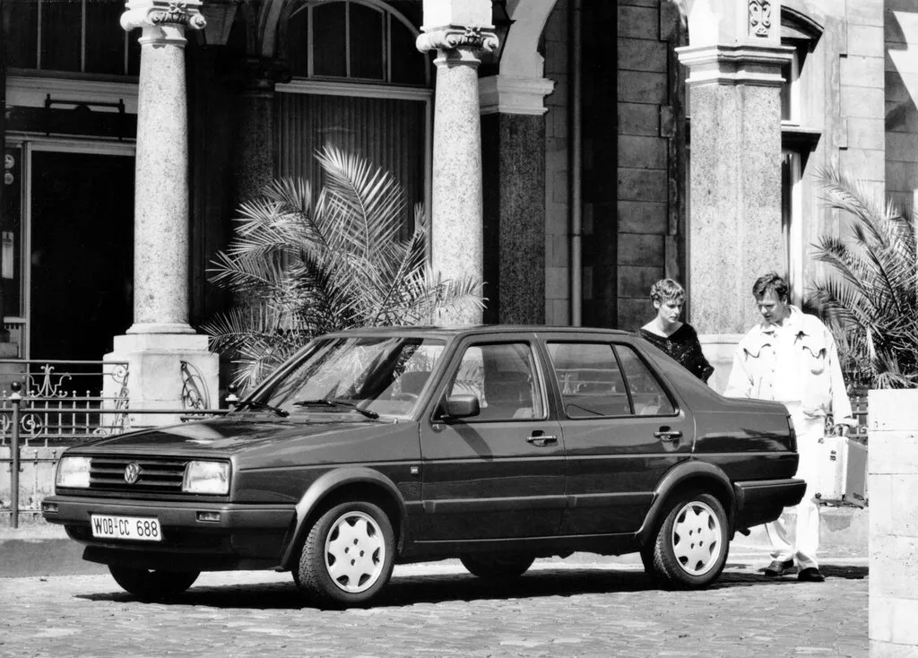 Volkswagen Jetta 2-й рестайлинг 1989, седан, 2 поколение, A2 (09.1989 - 07.1992)