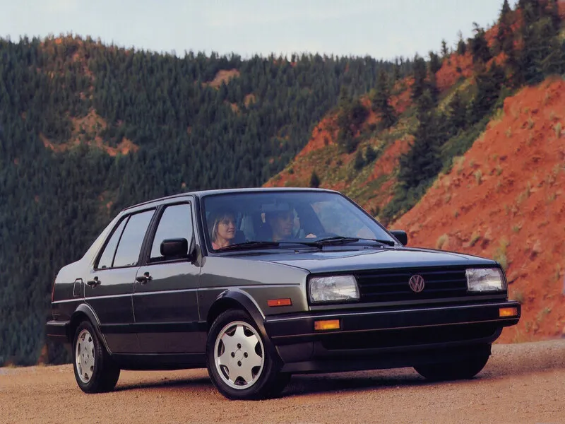 Volkswagen Jetta 2-й рестайлинг 1989, седан, 2 поколение, A2 (09.1989 - 07.1992)