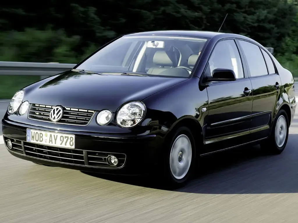 Volkswagen Polo 2001, седан, 4 поколение, Mk4 (11.2001 - 05.2005)