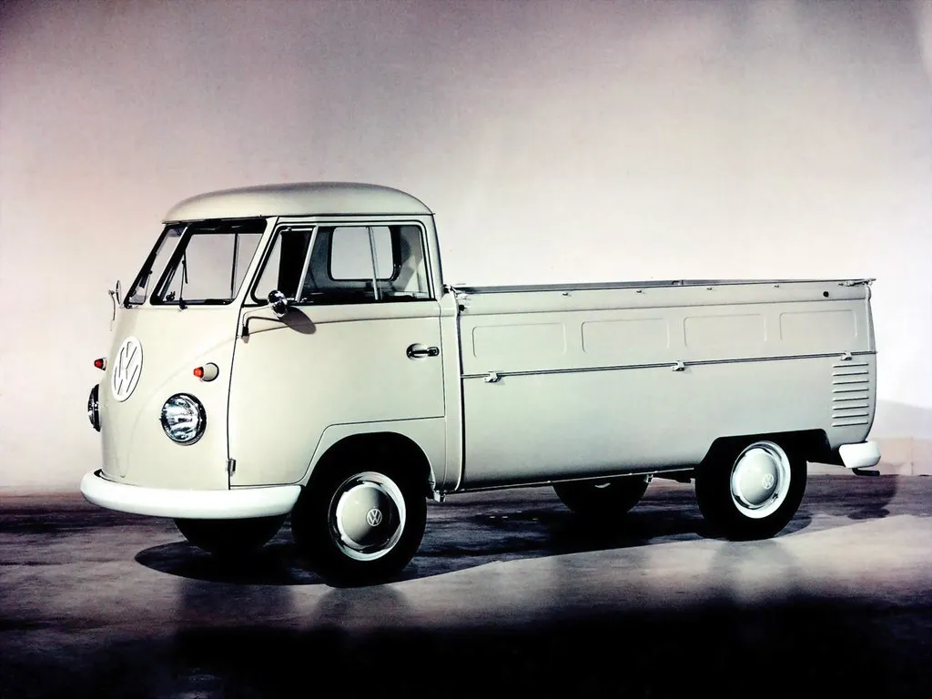 Volkswagen Type 2 рестайлинг 1959, бортовой грузовик, 1 поколение, T1 (01.1959 - 12.1962)