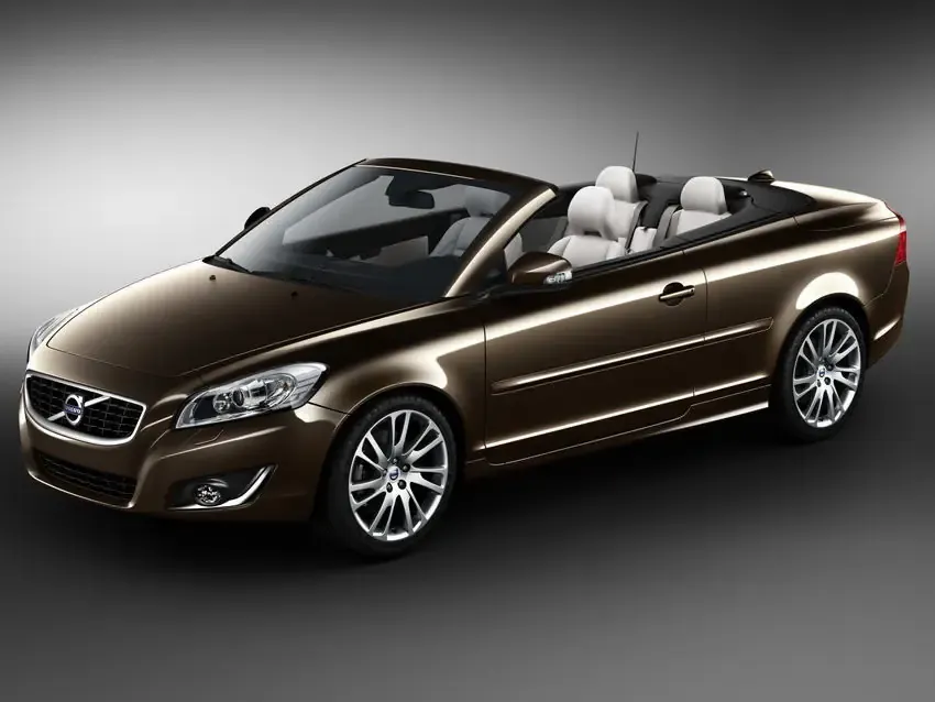 Volvo C70 рестайлинг 2009, открытый кузов, 2 поколение, P1 (09.2009 - 07.2013)