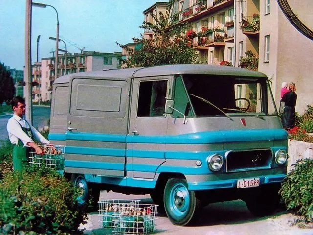Zuk A06 1968, цельнометаллический фургон, 1 поколение, A06 (01.1968 - 01.1973)